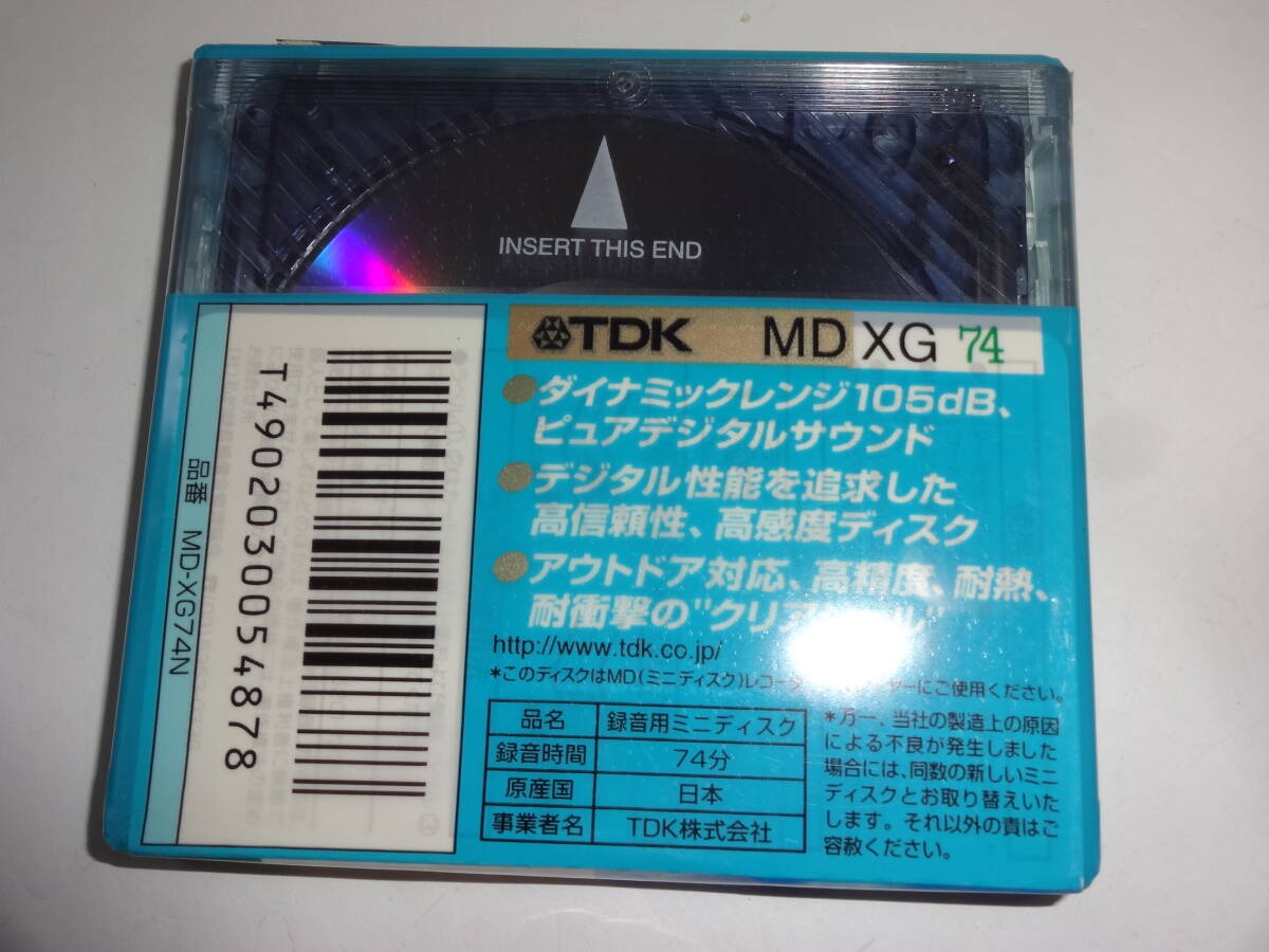 【16枚セット】TDK MDディスク 録音用ミニディスク MDXG 74分 60分 [MD-XG74N] 日本製【未開封・新品】【送料無料】の画像4