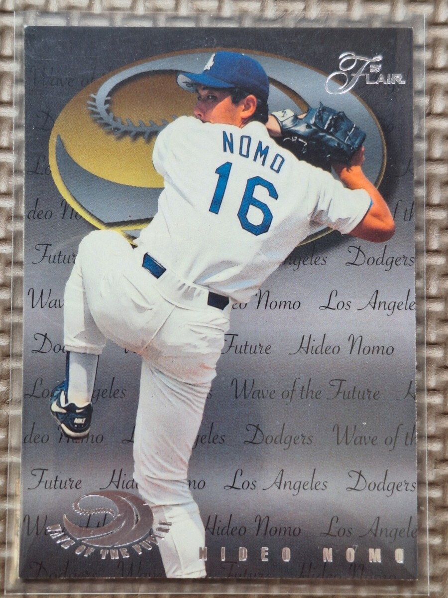 1995 Fleer Flair #10 Of 10 HIDEO NOMO RC Wave Of The Future Los Angeles Dodgers Kintetsu Buffaloes_画像1