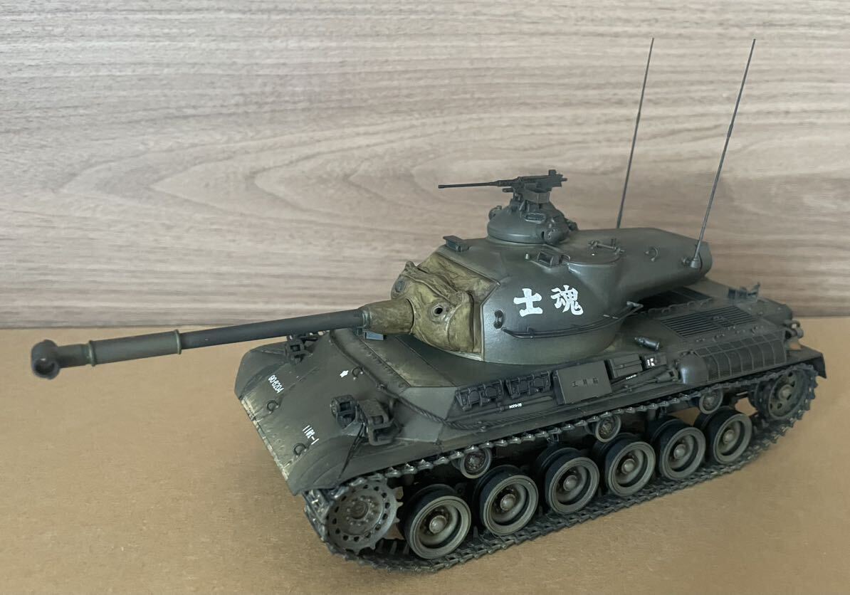 1000円スタート　ファインモールド 1/35 陸上自衛隊 61式戦車 [FM43] 塗装済完成品　即決送料無料_画像2