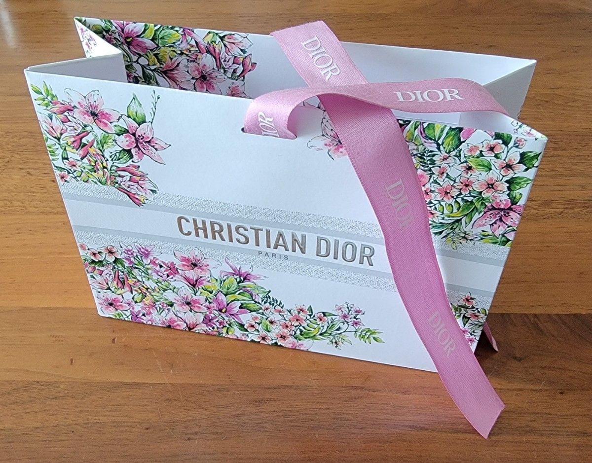 ディオール Dior 紙袋　ノベルティ　