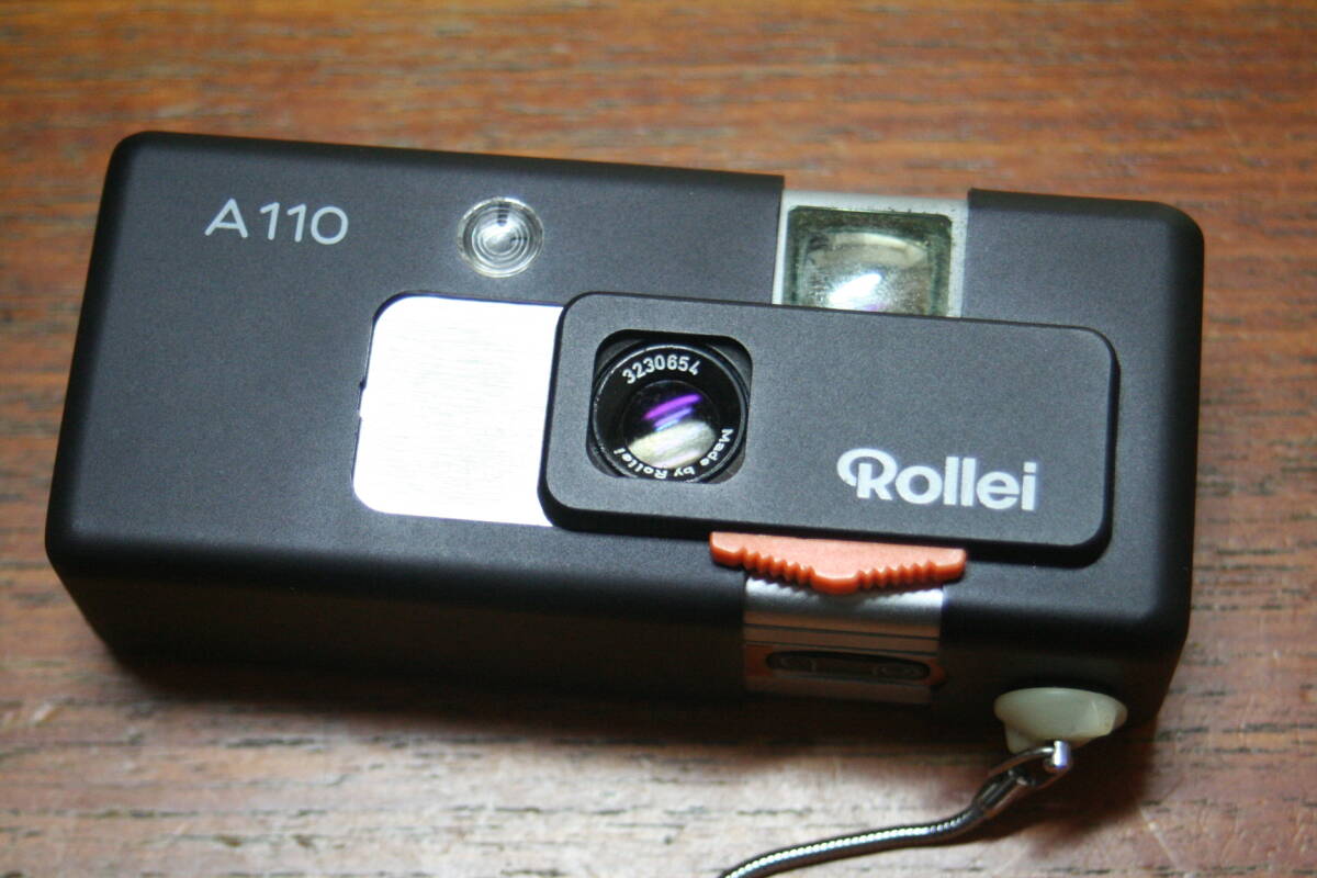 Rollei ローライ A110 TESSAR f2.8 23mm ケース&ストラップ付き 動作未確認 現状渡し_画像8