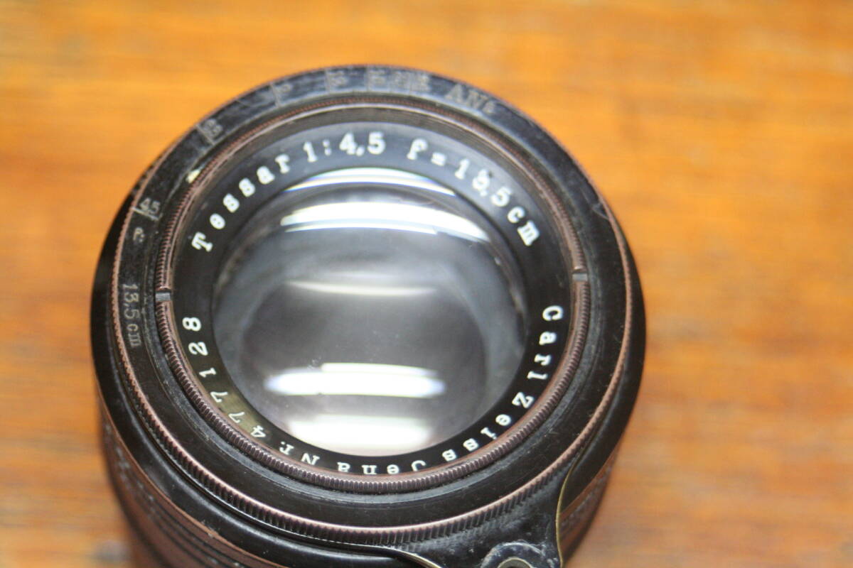 カールツァイス Carl Zeiss Jena Tessar 13.5cm f4.5 動作未確認 現状渡し_画像6