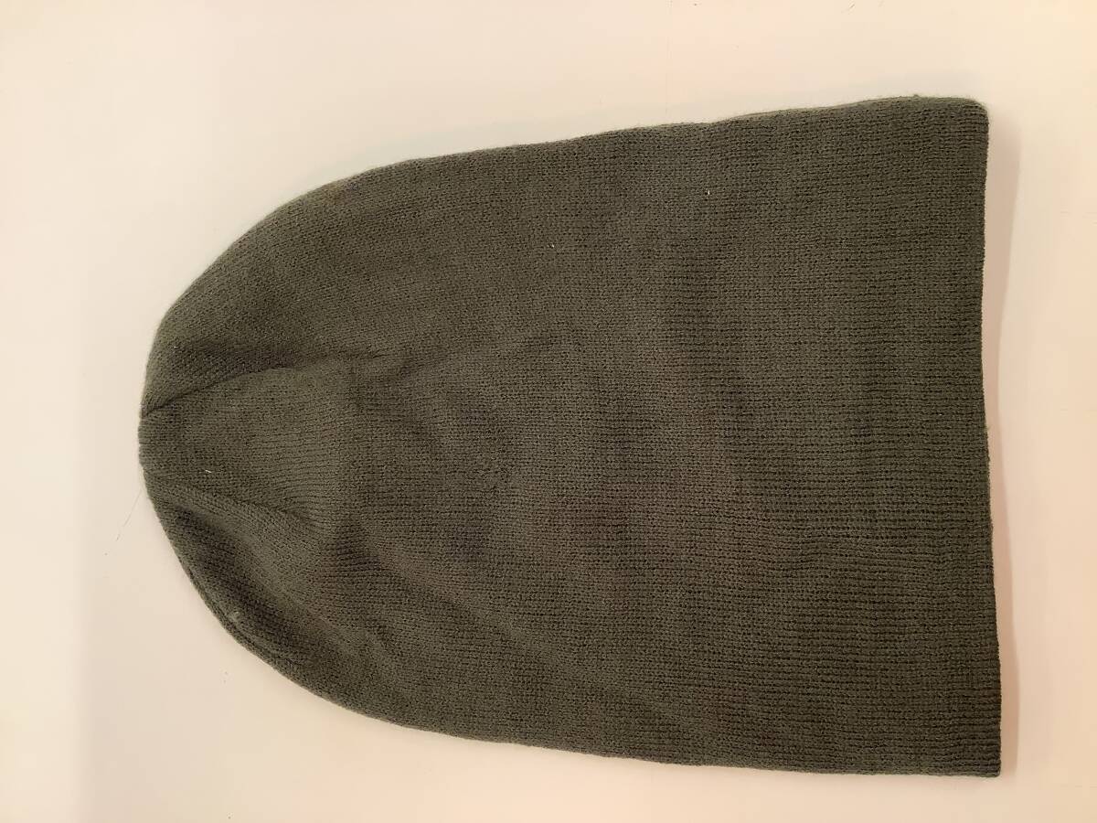  knitted cap badge khaki 