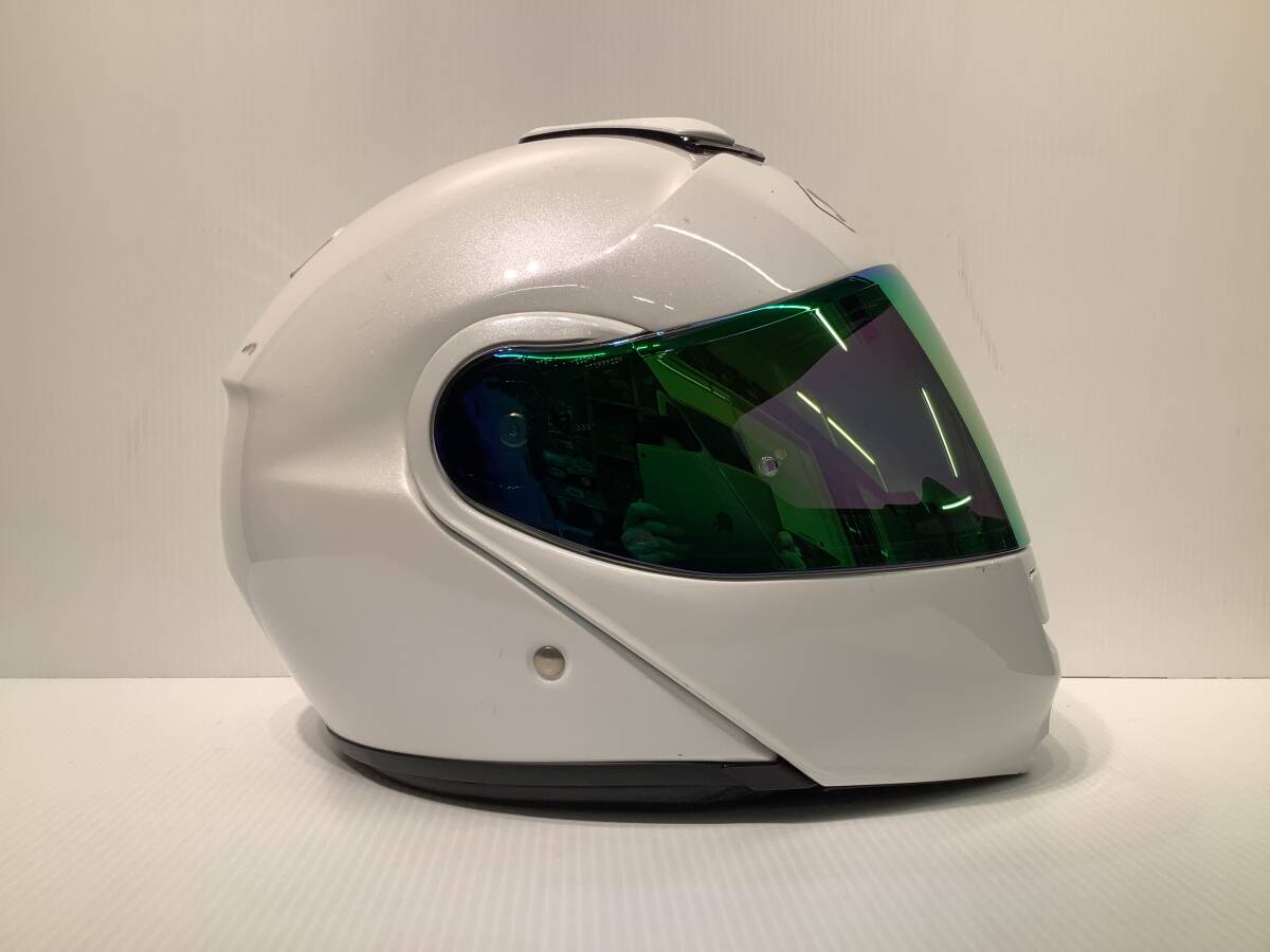 【中古】SHOEI(ショウエイ）　NEOTEC（ネオテック）　ホワイト　Sサイズ_画像4