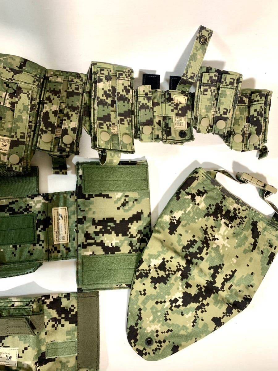 実物 米軍放出品　デッドストック　Eagle eagle industries AOR2 seals devgru NSW aor サバゲー　ミリタリー 自衛隊 セット品　_画像7