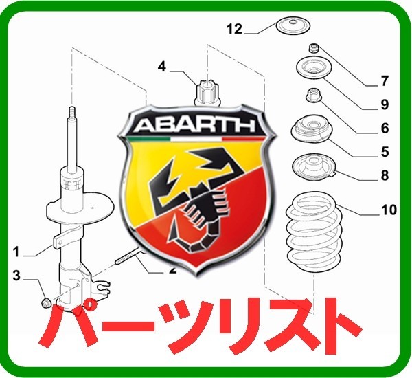 Список запчастей Abarth Abalt и других крупных автопроизводителей можно просмотреть онлайн -версию Руководство по рубежу Fiat500 Punto Punto 2 Fiat 500