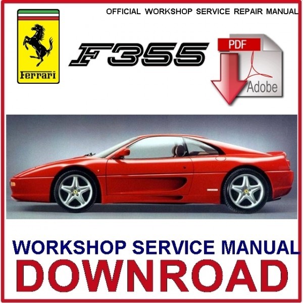 フェラーリ F355 ファクトリー ワークショップマニュアル サービスリペアマニュアル　配線図　整備書_画像1