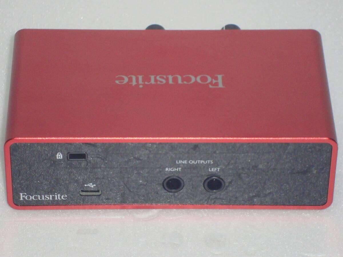 Focusrite Scarlett Solo Studio Pack (3rd Gen) 中古動作品_画像3