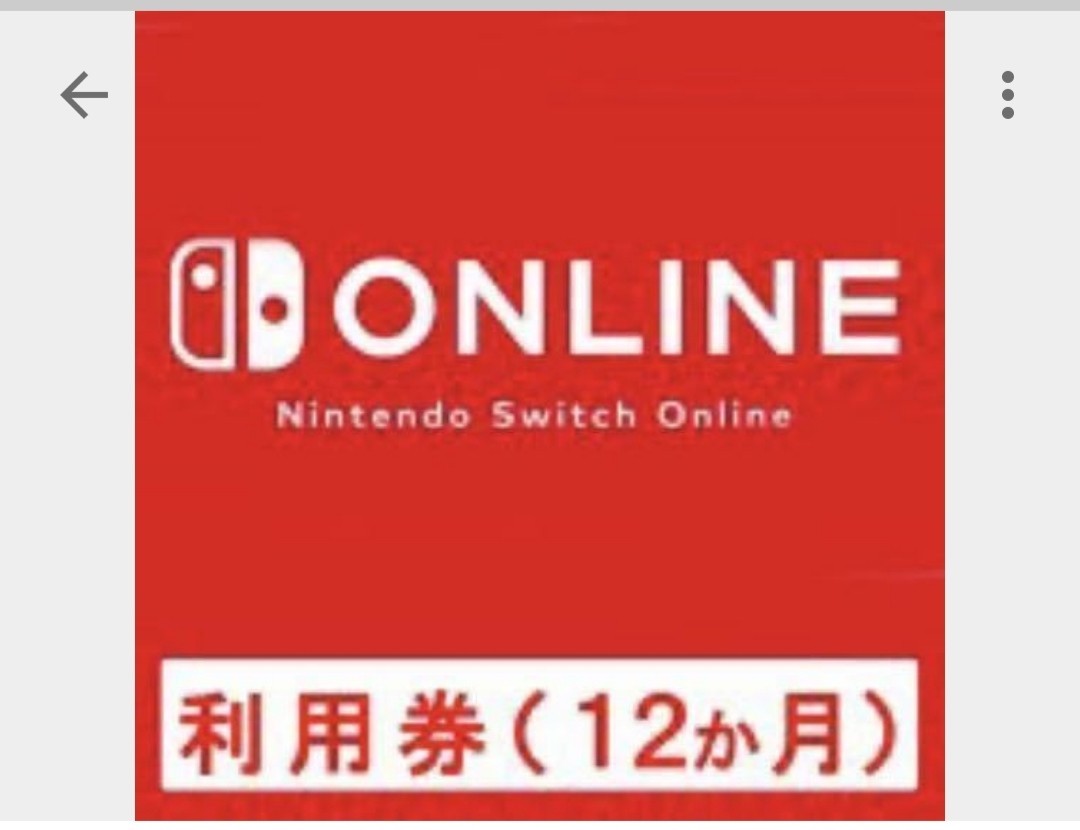 ニンテンドー　オンライン　switch　個人向け　12ヶ月（約1年分）　ファミリーの余り枠　残り3　2025.2.26まで_画像1