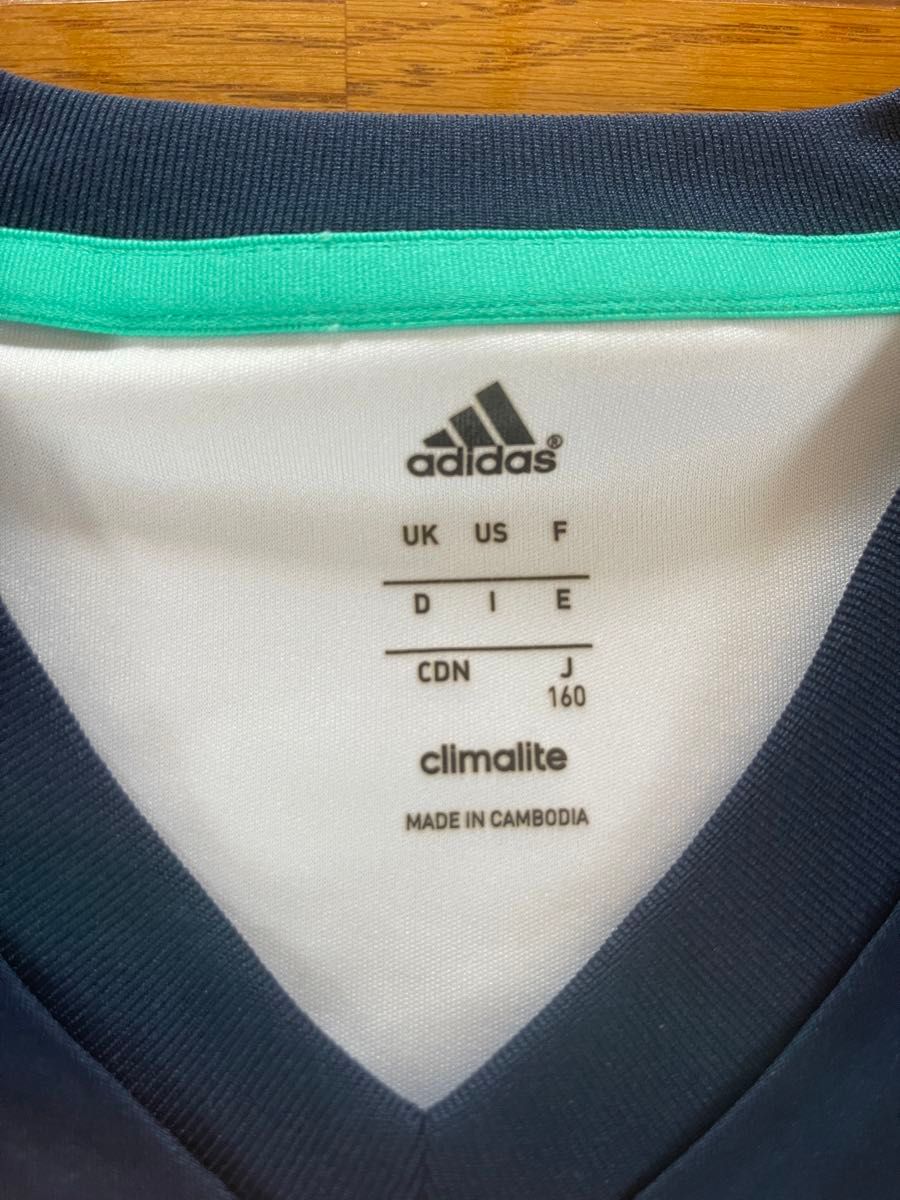 【訳あり】adidas トレーニングシャツ　ジュニア160
