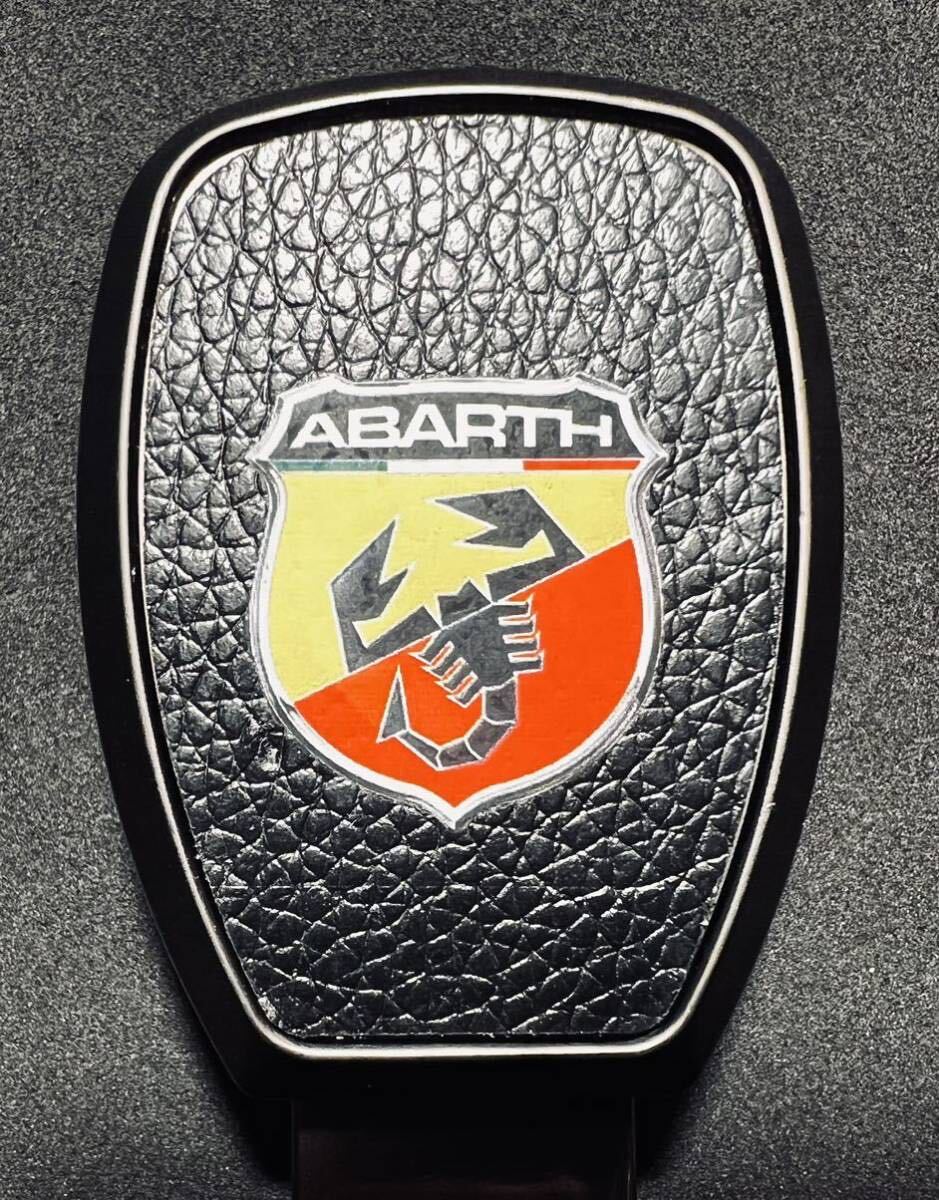 ★ ABARTH アバルト ロゴマークメタルシートベルトエクステンションバックル 延長バックル 2個セット ブロンズカラー★の画像7