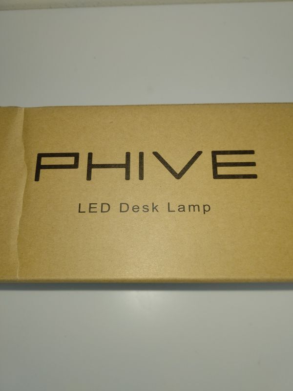 【1円出品】PHVE デスクライト　目に優しい 自然光デスクライト ワイド