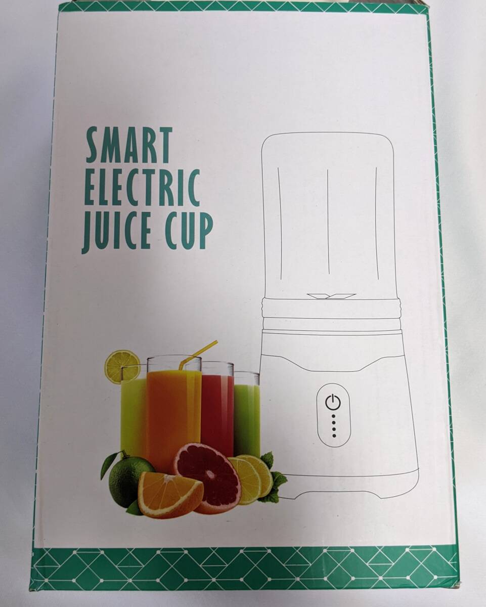 【1円出品】携帯式ミキサーDC-7S SMART ELECTRIC JUICE CUP 野菜 果物 ジュース 離乳食用 栄養補充 氷 一台多役 日本語取扱説明書付きの画像10