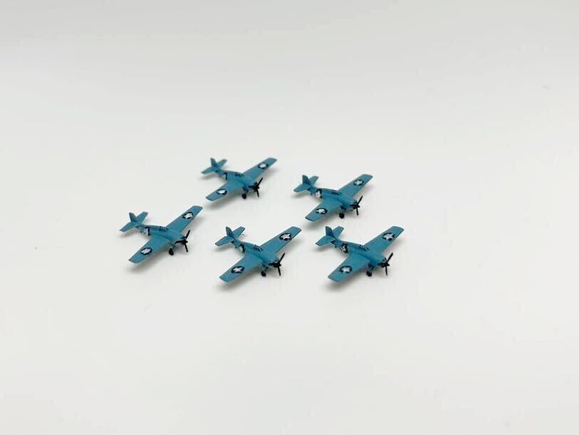 [ new commodity ]1/700 wild cat ( painted )5 machine set fighter (aircraft) final product has painted 0 war navy machine war 