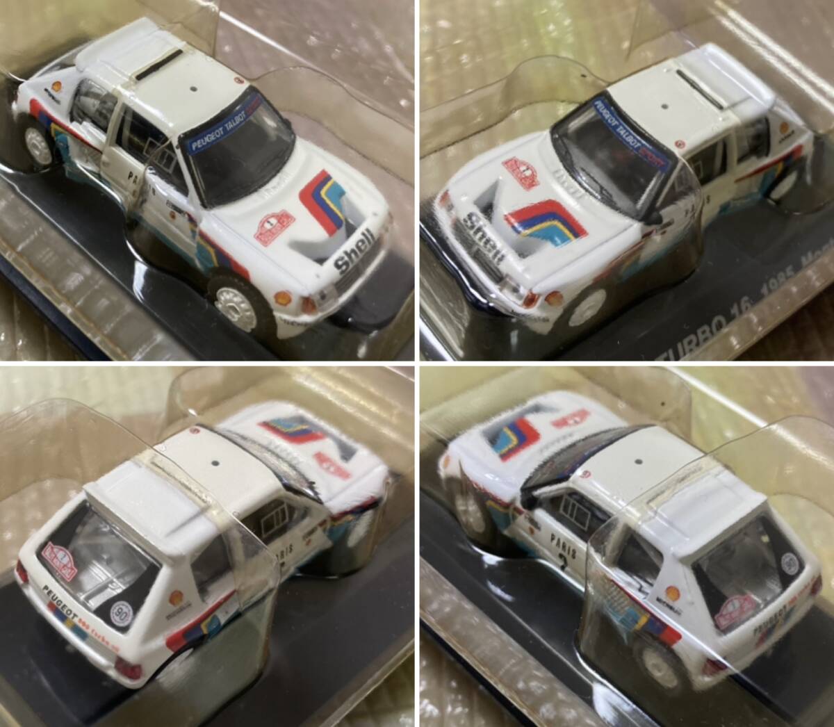 3C05★CM's 1/64★ラリーカー★PEUGEOU プジョー 205 ターボ TURBO 16★1985 モンテカルロ★絶版未使用★検索用 シーエムズ 206 306 307_画像9