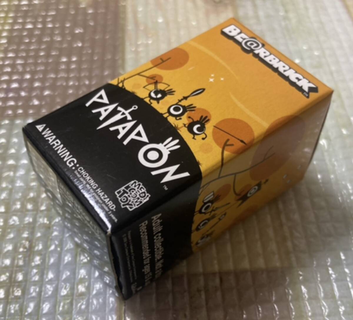 3Z14★ベアブリック 100%★PATAPON パタポン★ワンフェス ワンダーフェスティバル WF 2008 冬★1st 希少★新品未開封★送料無料