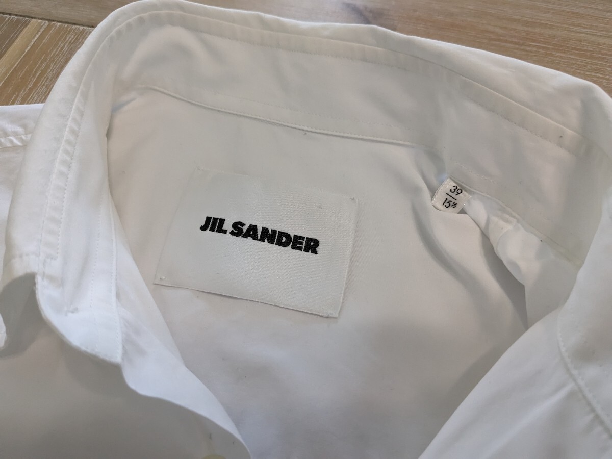 JIL SANDER ワイドサイズ 半袖シャツ 39サイズ ジルサンダー 20SS ドレスシャツ JSMQ742426_画像5