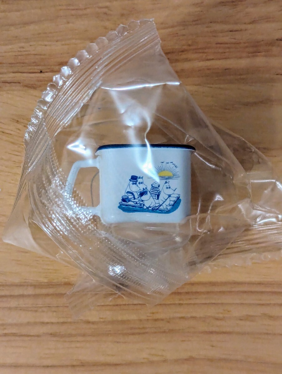【4種セット】富士ホーロー MOOMIN ミニコレクション 浅型角容器セット 角型ストックポット ミルクパン ムーミン ミニチュア ガチャの画像3
