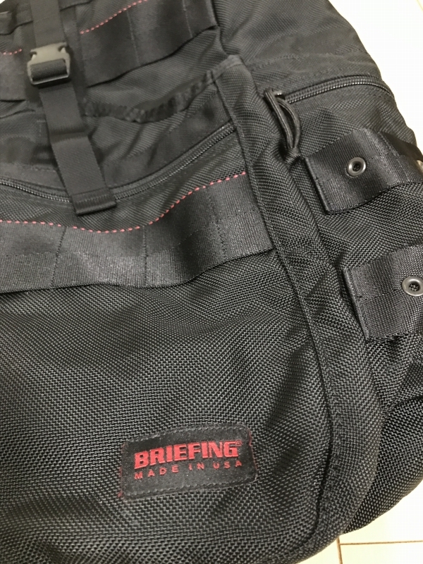 BRIEFING GYM PACK ジムパック MADE IN USA黒_画像8