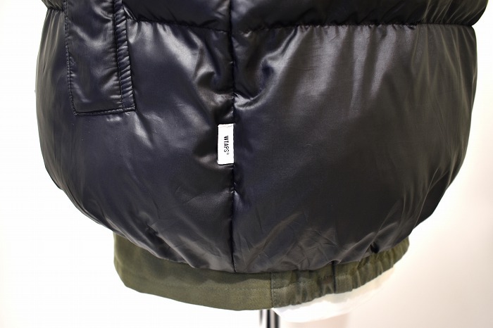 WTAPS（ダブルタップス）222BRDT-JKM01 Bivouac Vest Poly Taffeta Fortless ビバーク ベスト タフタ フォートレス 中綿入り パファー01_画像5