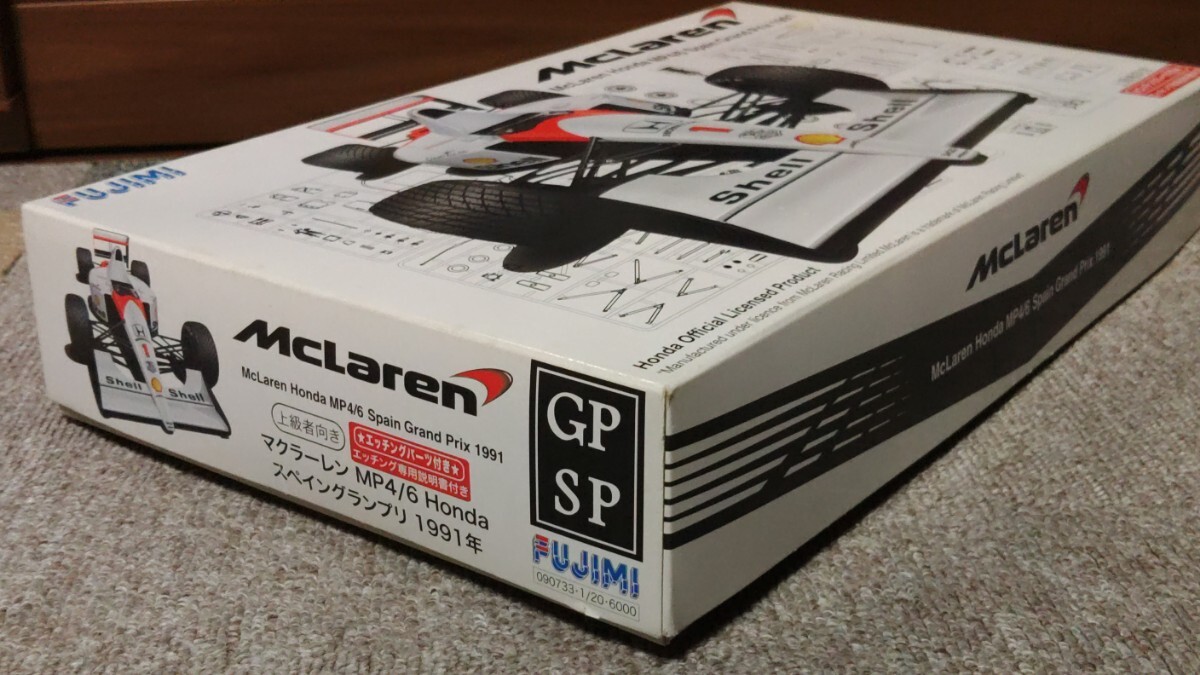 フジミ GP SP マクラーレン ホンダ MP4/6 スペイングランプリ 1991年_画像3