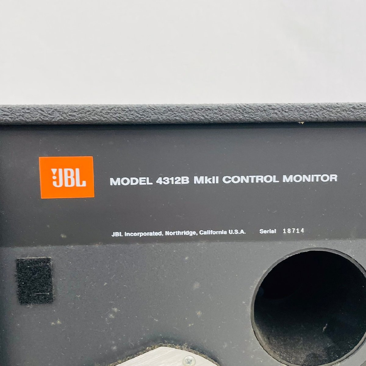 P1173☆【中古】【2個口】JBL ジェービーエル 4312B MKII スピーカーペアの画像7