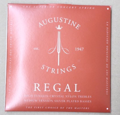 【新品】AUGUSTINE ( オーガスチン ) / REGAL RED クラシックギター弦 リーガル レッド 1SETの画像1
