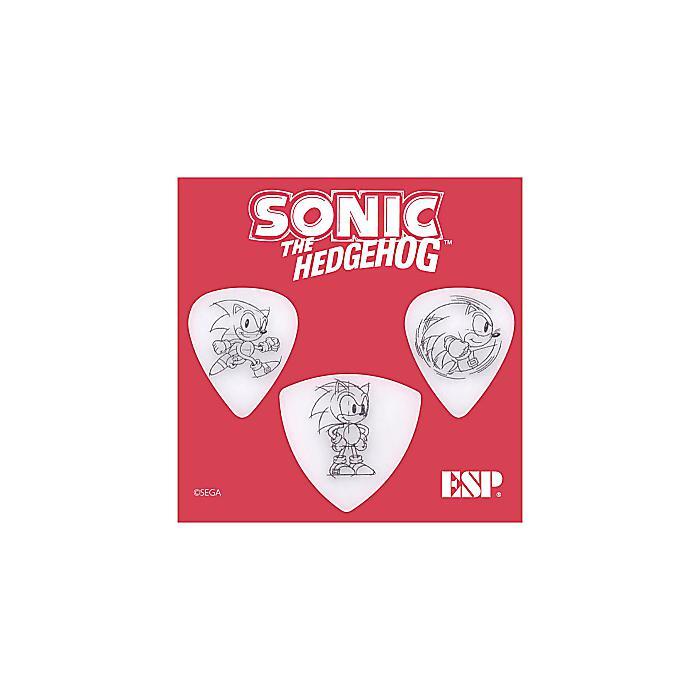 【新品】ESP(イーエスピー) × SONIC / CLASSIC SONIC PICKSET ［PS-C-SONIC］ - ピックセット -【2025年5月31日までの期間限定】_画像1