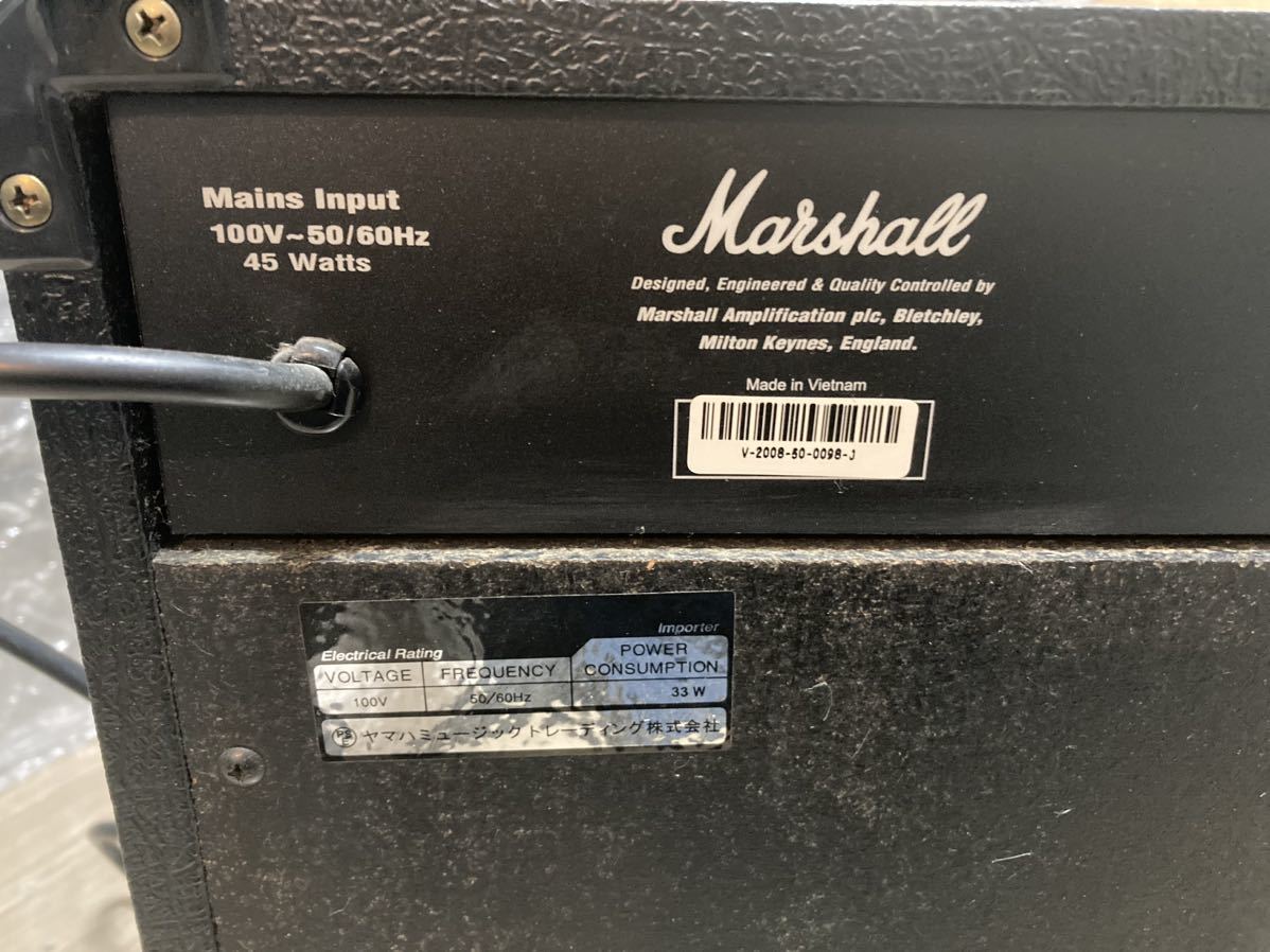 マーシャル Marshall ギターアンプ MG15CD _画像5