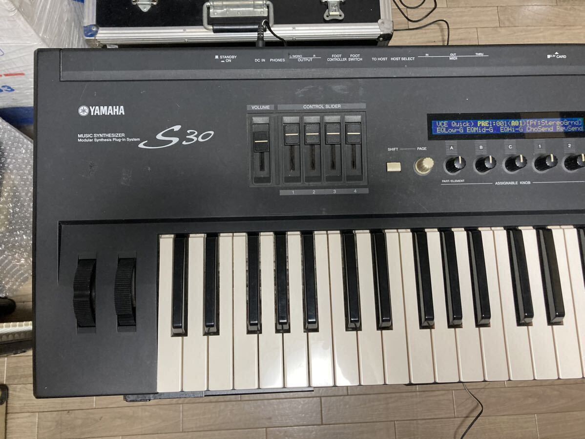 YAMAHA シンセサイザー S30 私のお宝放出_画像2