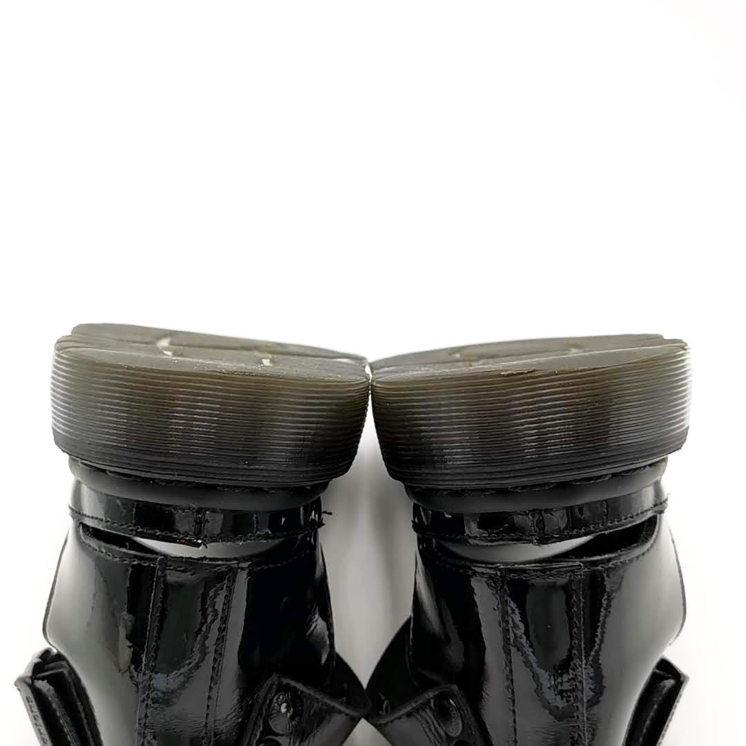 送料無料 ドクターマーチン サンダル 靴 アンクルストラップ 24822001 クラリッサ II 24cm相当 黒系 レディース_画像9