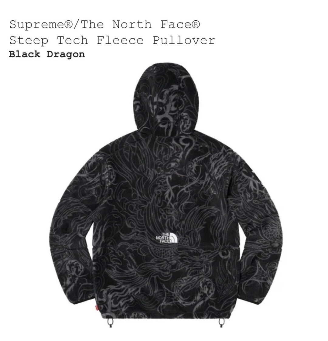 Supreme The North Face steep Tech Fleece Pulloverフリース Jacket 22 Aw M _画像2