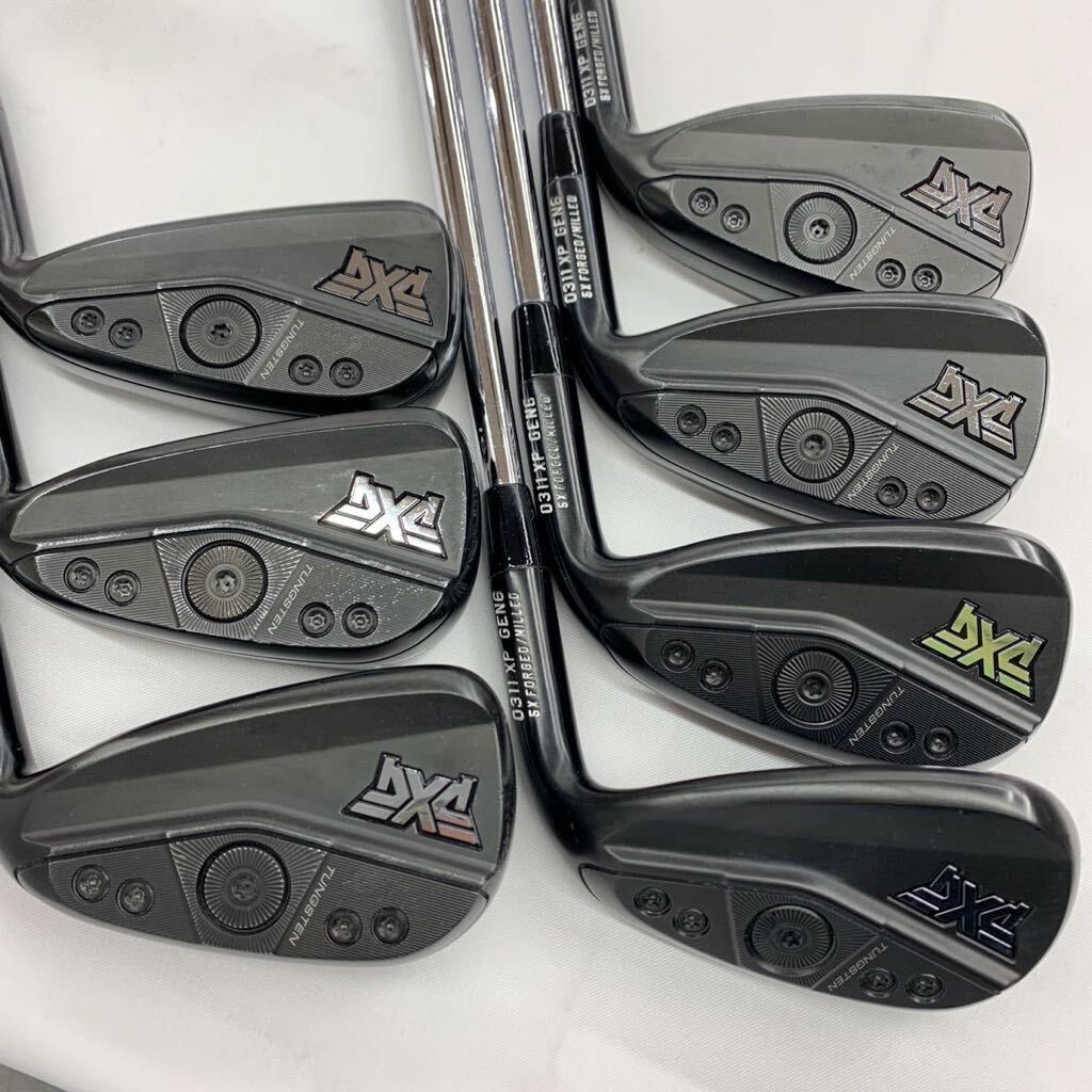 即決■アイアンセット / PXG　0311 XP GEN6 エクストリームダーク　NSプロ MODUS3 TOUR120　6-9,W,G,S 7本　フレックスS　右