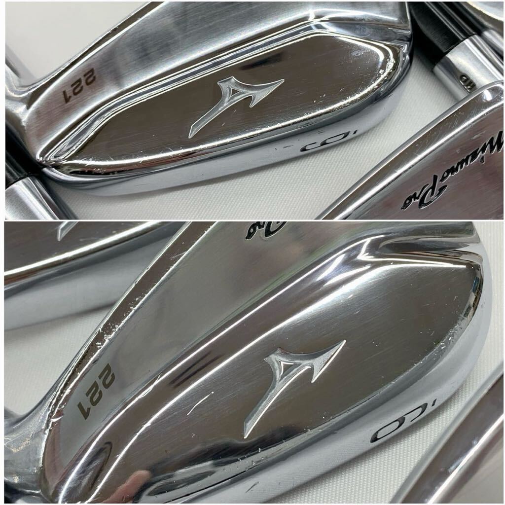 即決■アイアンセット / ミズノ　Mizuno Pro 221　KBS TOUR 125　6-9,P 5本　フレックスS+　右_画像2