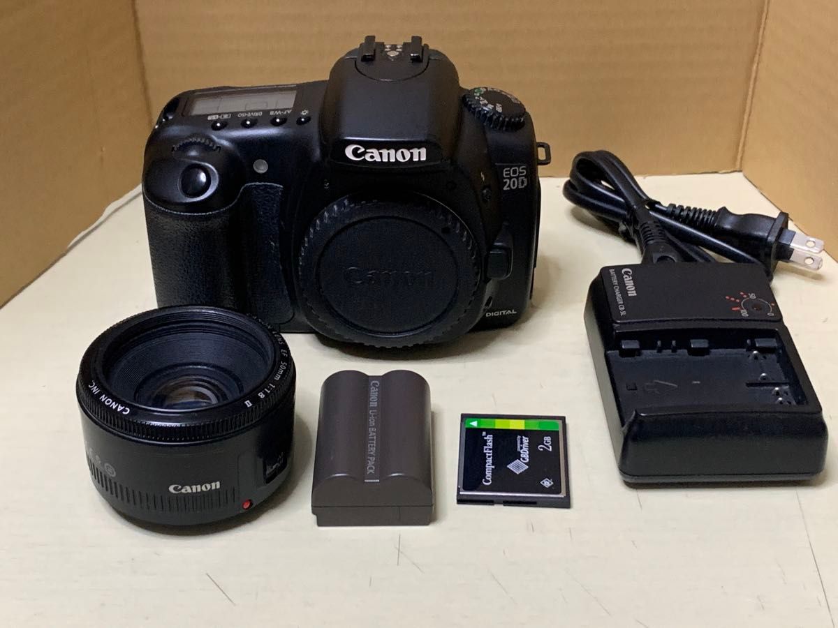Canon EOS20Dレンズセット訳有り品