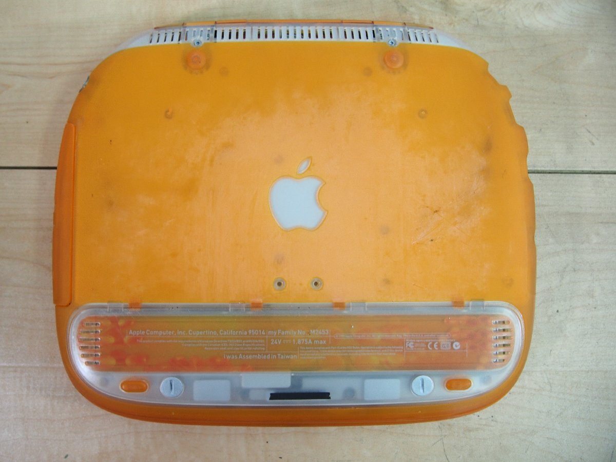 *[2T0215-9] Apple Apple iBook M2453 100V mouse hard case other laptop Junk 