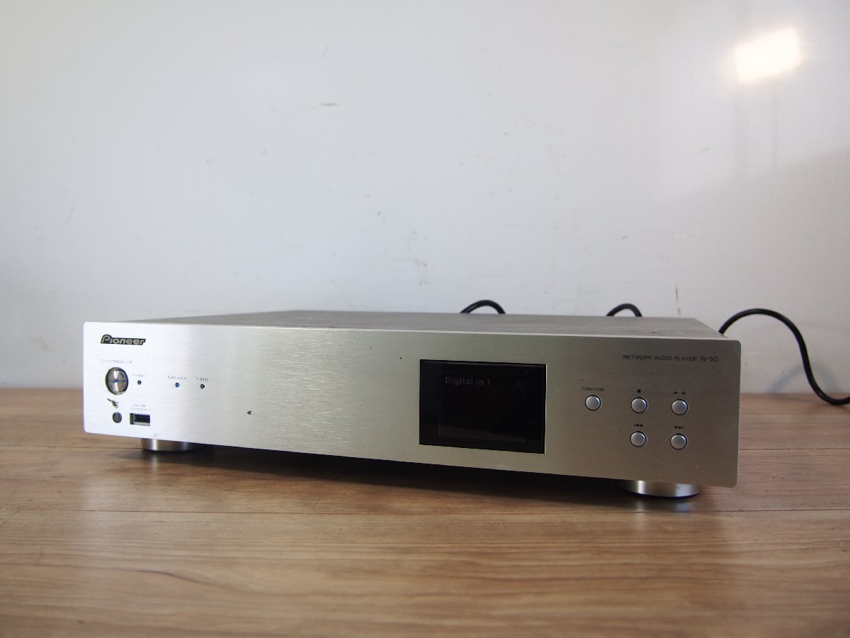 ☆【1T0307-1】 Pioneer パイオニア N-50 2012年製 ネットワークオーディオプレーヤー ジャンク