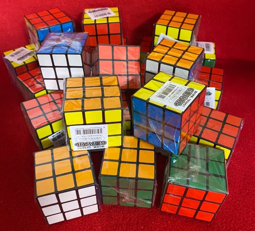  small articles toy! head. training : Cube puzzle! colorful six surface puzzle | together 24 piece 