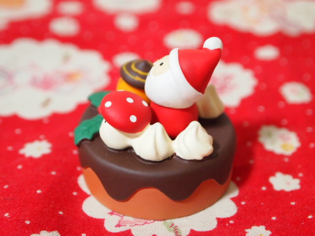 SALE 森のクリスマスケーキ DECOLE concombre ミニチュアの画像2