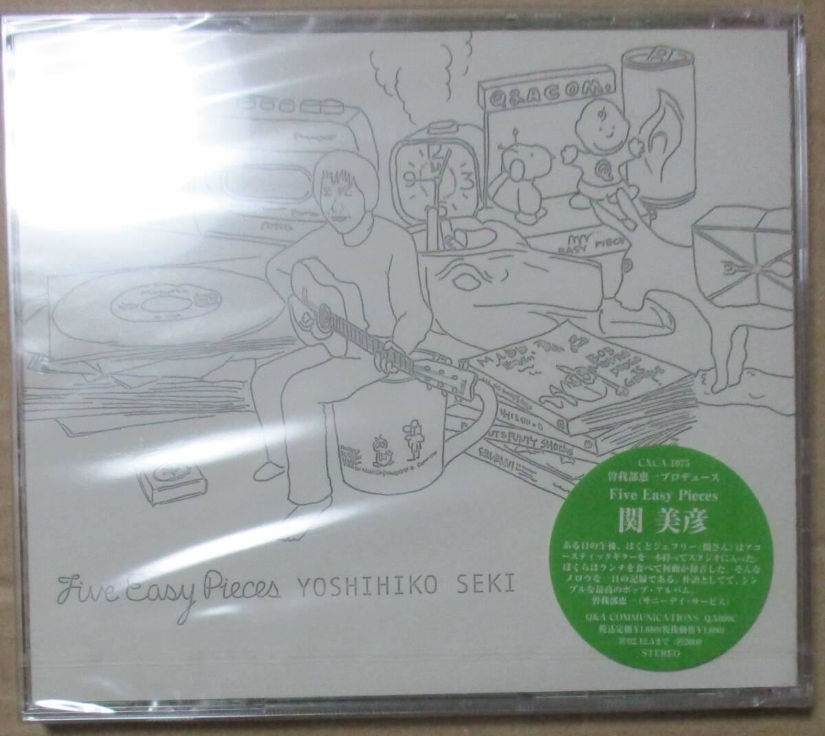 関美彦 / Five Easy Pieces (CD) _画像1