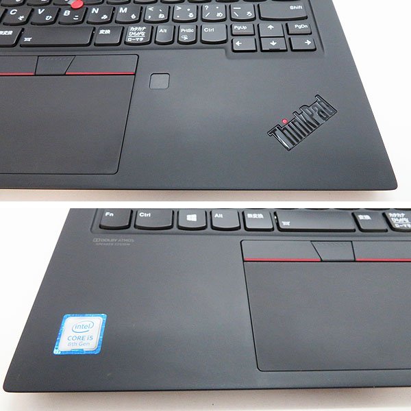 ■LENOVO ThinkPad X1 Carbon(20QE)■ 第8世代 Core i5-8265U/8GB/M.2 SSD256GB/Win11 Pro-64bit/14型_画像5