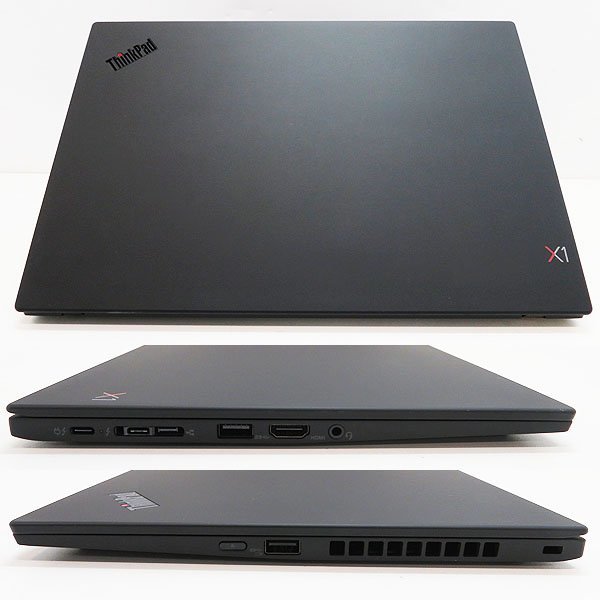 ■LENOVO ThinkPad X1 Carbon(20QE)■ 第8世代 Core i5-8265U/8GB/M.2 SSD256GB/Win11 Pro-64bit/14型_画像4