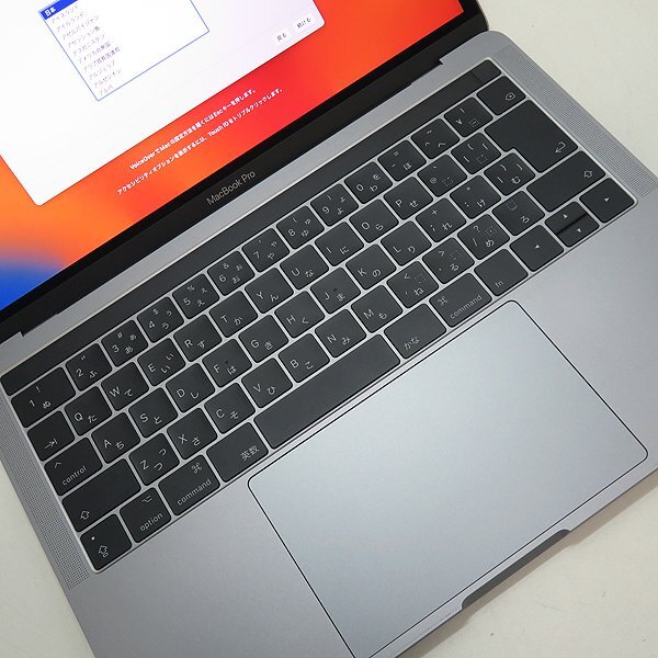 充放電回数少なめ ◇ Apple MacBook Pro（13インチ Mid 2017）MPXV2J/A スペースグレイ【Core i5 3.1GHz/8GB /SSD 256GB】_画像2