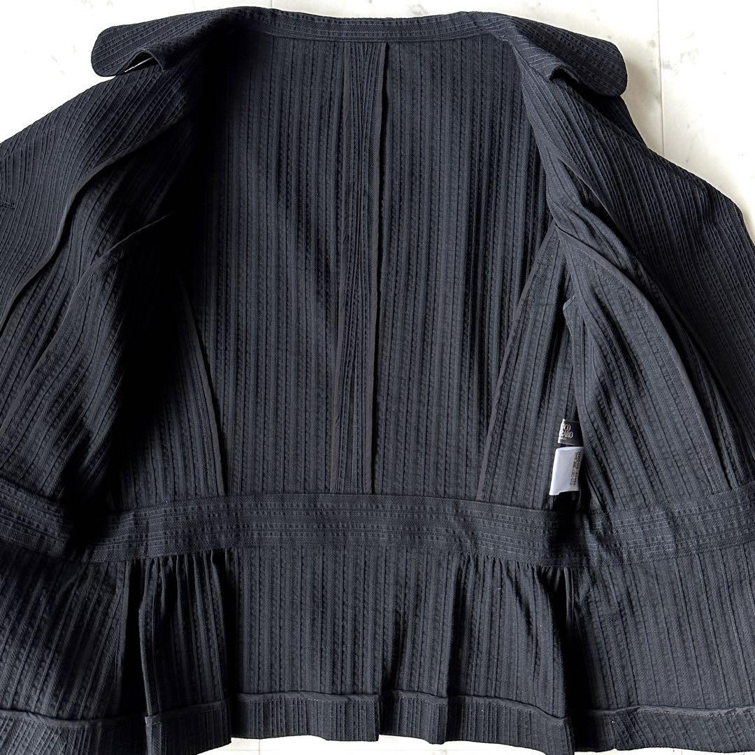 極美品 フランコフェラーロ スカート セットアップ 黒 サイズ3 ブラックの画像4
