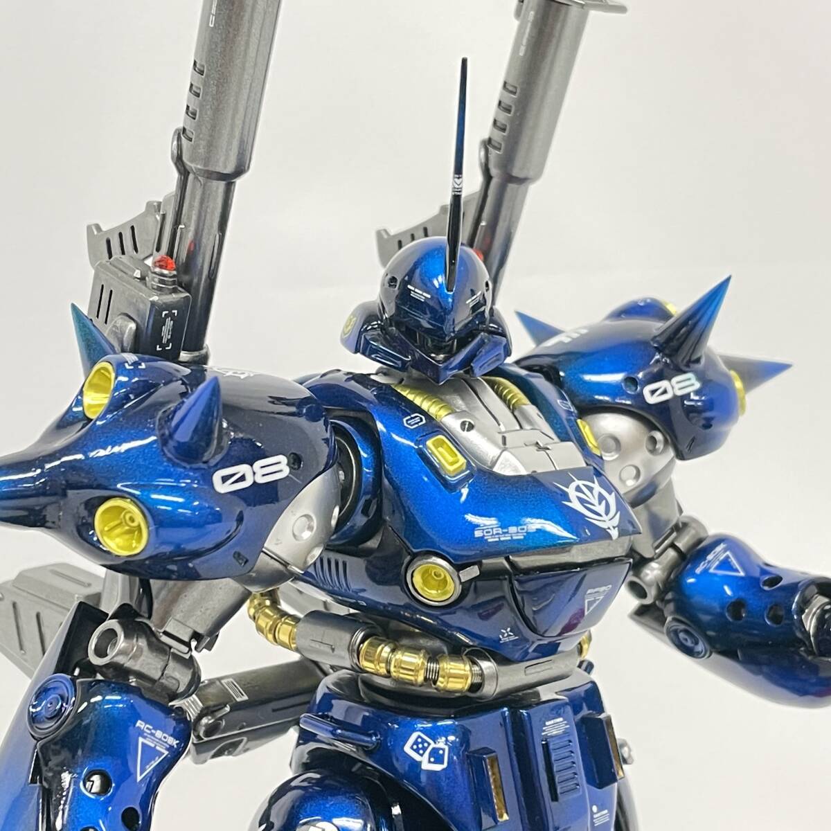 完成品 バンダイ プラモデル 1/100 MG ケンプファー 組立済み 塗装済み ガンプラ 機動戦士ガンダム0080ポケットの中の戦争 ポケ戦 ミハイル_画像1