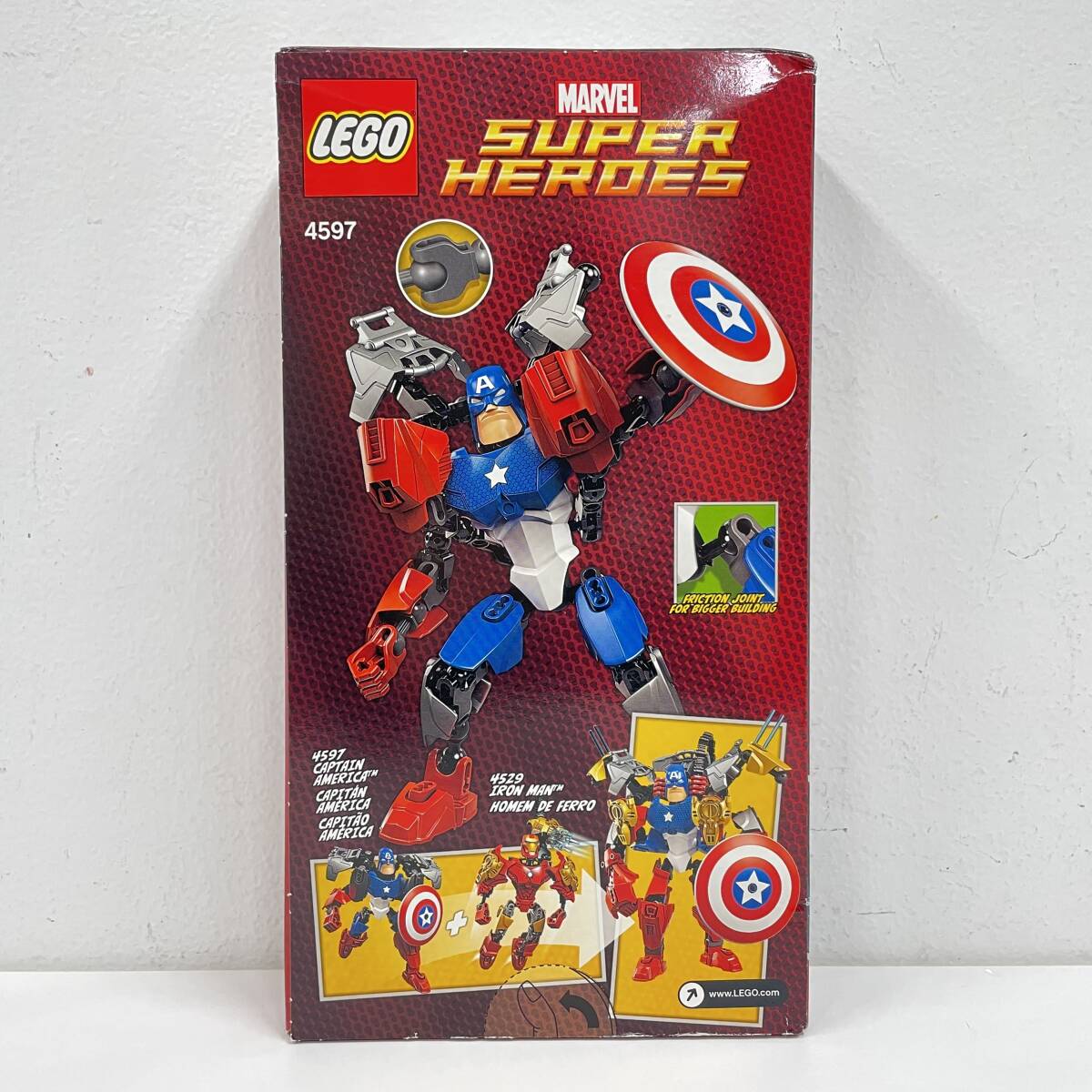 未開封 LAGO レゴ 4597 スーパーヒーローズ キャプテンアメリカ アベンジャーズ MARVEL SUPER HEROES ブロック マーベル アメコミ おもちゃ_画像2