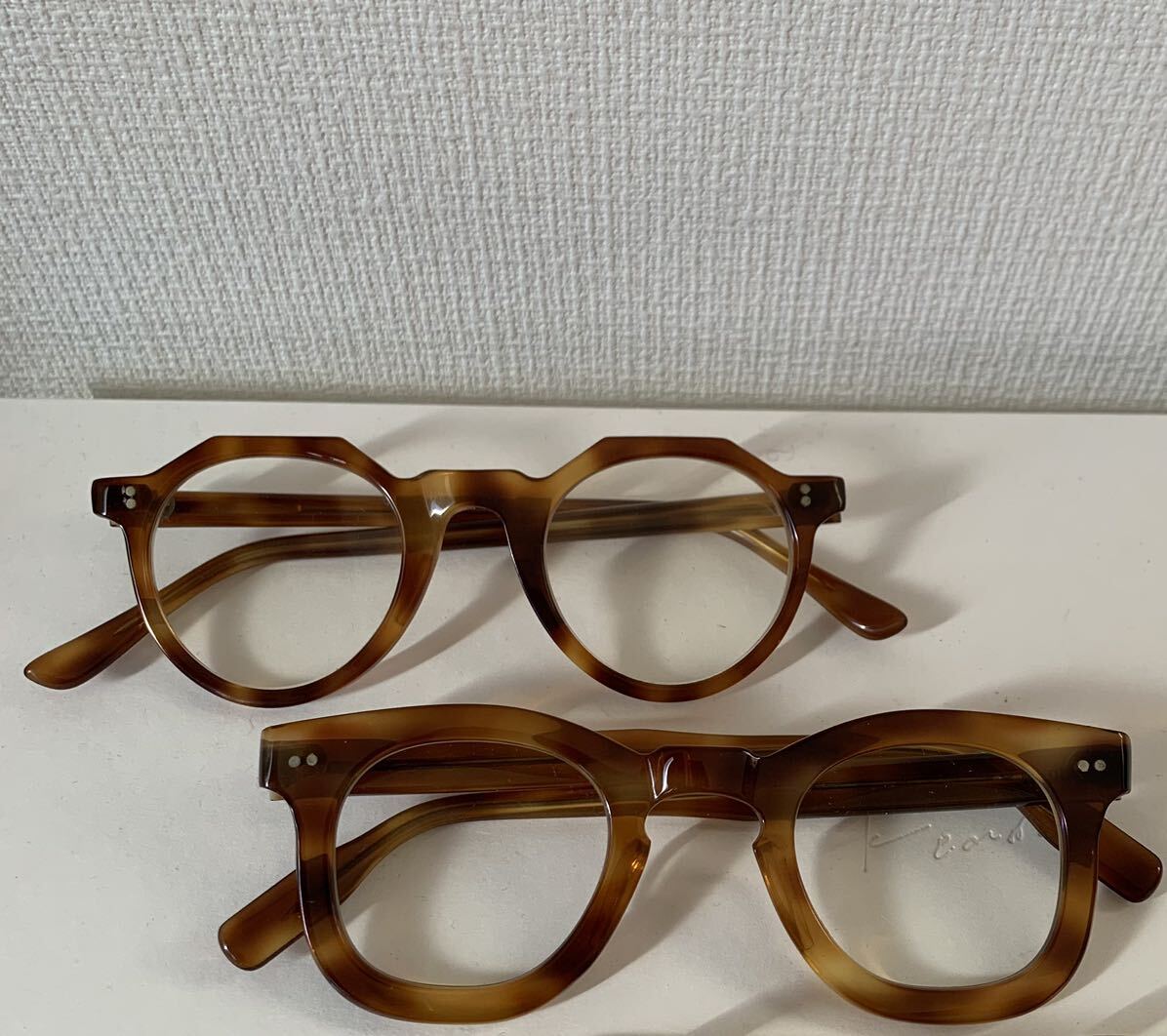 【special】 frame france フレームフランス ウェリントン クラウンパント まとめ売り LESCA guepard フラットレンズ 眼鏡 French eyewear