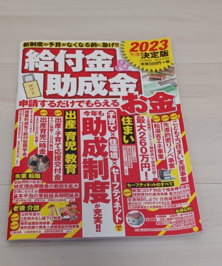 給付金 助成金 お金　2023決定版_画像1