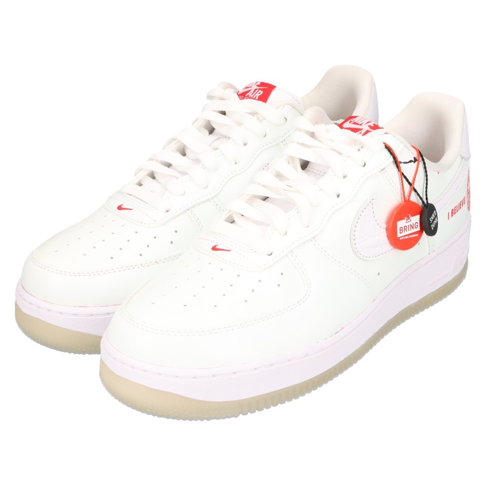 NIKE ナイキ AIR FORCE 1 CO JP I BELIEVE 達磨 エアフォース1 ロー ダルマ ローカットスニーカー ホワイト US9/27cm DD9941-100の画像3