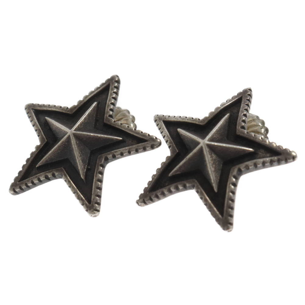 CODY SANDERSON コディーサンダーソン Large Star Stud Pierced ラージスター スタッズ シルバー ピアス セット シルバー